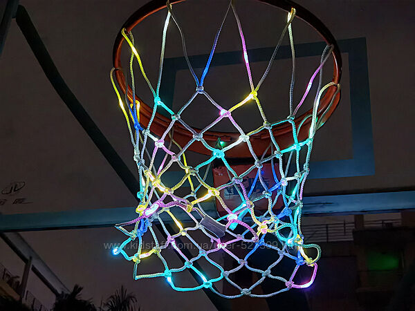 Светодиодная баскетбольная сетка корзина