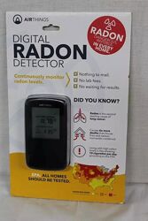 Портативный цифровой детектор радона для мониторинга уровня радона