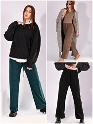  Жіночі трикотажні штани, женские трикотажные брюки, весна-осінь, див. замі