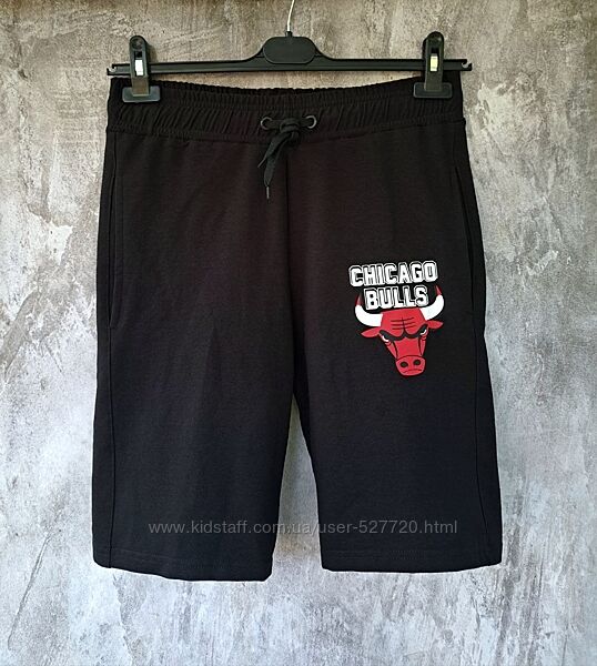 Чоловічі трикотажні шорти, мужские шорты Chicago Bulls, Чикаго Буллс див. зам