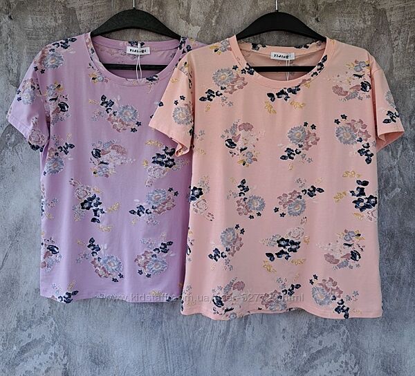 Жіноча трикотажна футболка, женская трикотажная футболка, one size