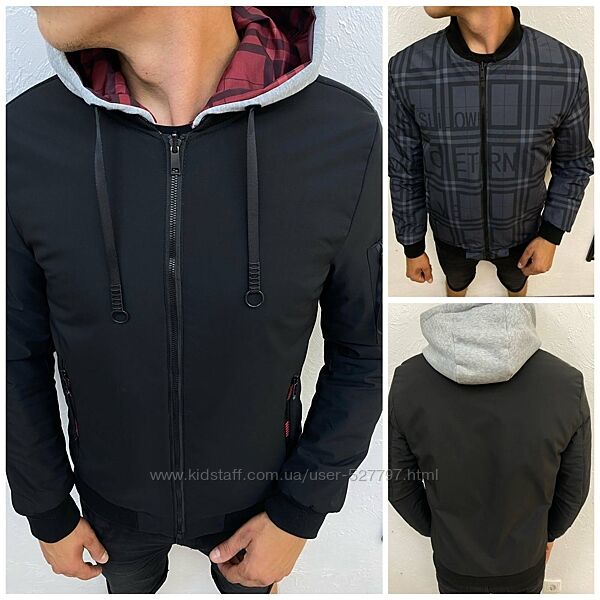 Мужская двухстороняя куртка