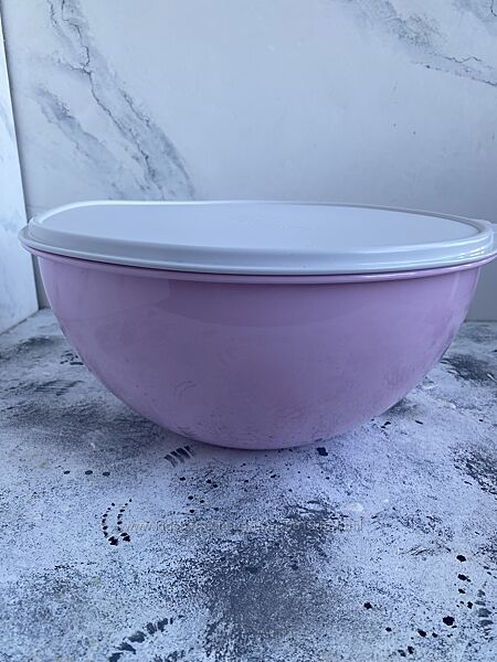  Чаша Милиан 7,5 л в розовом  Цвете Tupperware 
