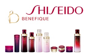 Shiseido ассортимент декоративной косметики, парфюмерии, уход за телом