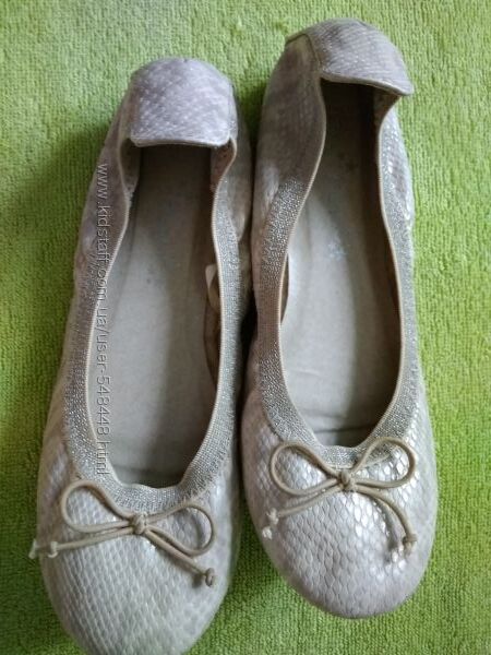 Наши туфли-балетки GAP р. 7-14, 5 см  NEXT р. 13 