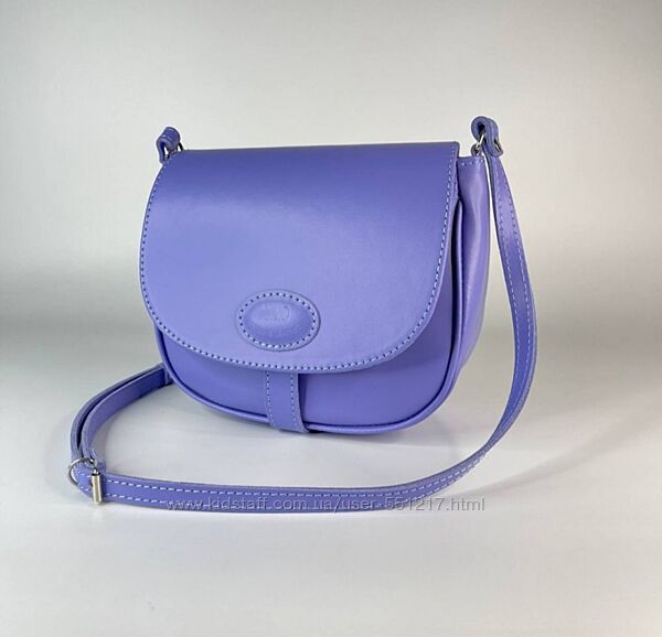 Сумка клатч, кросс-боди женская через плечо натуральная кожа 1656 цвета