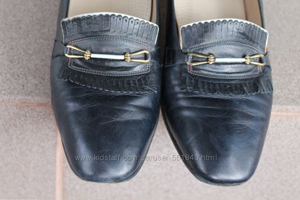 Італійські  шкіряні  туфлі жіночі , 41розмір