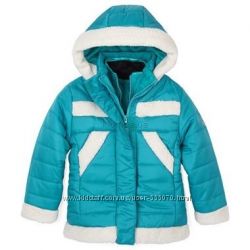 Зимняя новая куртка Weatherproof на 10-12 лет с флисовым жилетом
