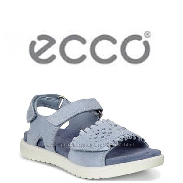 Кожаные босоножки сандалии ECCO FLORA р.32 оригинал Индонезия