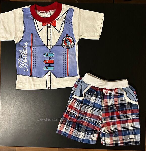 Літній комплект костюм для хлопчика 1-3 років