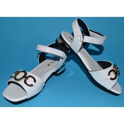 Нарядные босоножки для девочки 26,27,29 размер, праздничная обувь на утренник, выпускной, 109-579-05