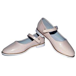 Нарядные туфли для девочки 26,27 размер, кожаная стелька, супинатор, 105-02-07
