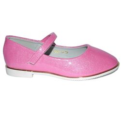 Нарядные туфли для девочки 27 размер, кожаная стелька, супинатор, 105-02-10