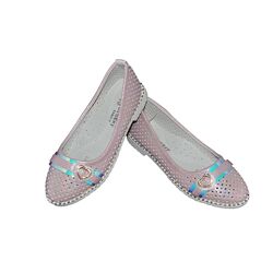 Нарядные туфли для девочки, на выпускной 26,27,28,29,30 размер, кожаная стелька, супинатор, 105-96-643