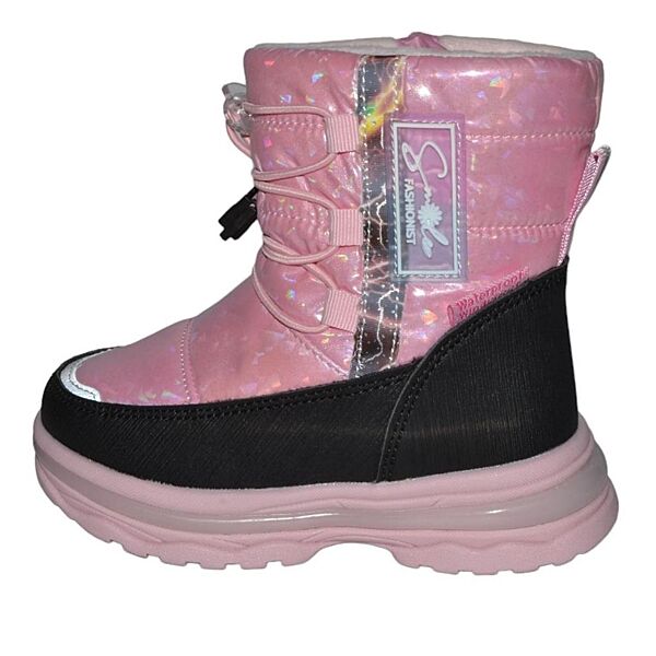 Зимние сапожки для девочки, теплые дутики Том. м 24,25,26 размер, 102-103-0409