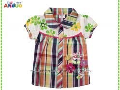 Летняя рубашка для девочки 110-116