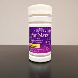  21 Century PreNatal мультивитамины для женщин с фолиевой кислотой - 60 таб