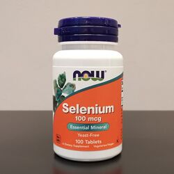 NOW селен - 100 мкг - 100 таблеток / США