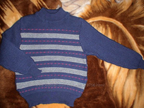 Новый полушерстяной свитер, реглан для мальчика р. 110см.