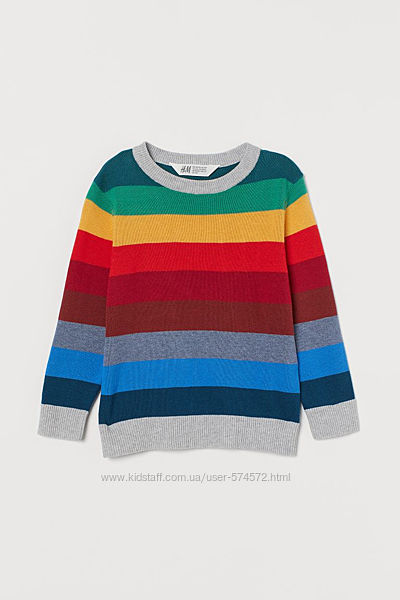 Новые свитера H&M на мальчиков 2-4 лет