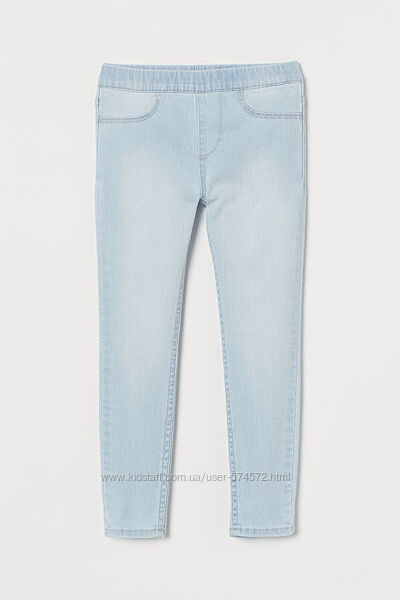 Новые джинсы H&M на девочек 1,5-10 лет