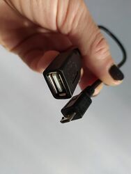 Перехідник для флешки OTG-cable USB