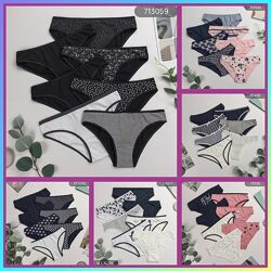 7 шт S, М, L, XL, 2XL Труси тижневки недельки Николетта Трусики Nicoletta