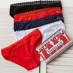 5 шт Набір труси трусики трусы Nicoletta S, M, L, XL, 2XL
