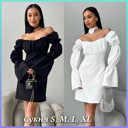 S, M, L, XL сукня костюмна тканина