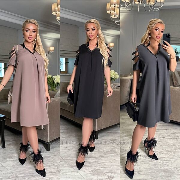 Сукня крепкостюмка 48-52,54-58,60-64