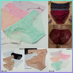 5 шт M, L, XL набір труси Nicoletta трусики трусы