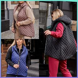 48-50, 52-54, 56-58, 60-62 Комфортна жилетка