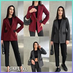 S-M L-XL Костюм Піджак та штани
