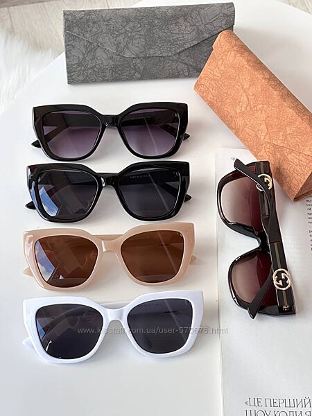 Новинка 2024 окуляри Gucci Сонцезахисні окуляри  солнцезащитные очки
