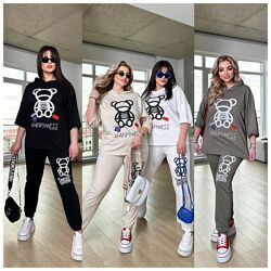 р.42 до 56р. Костюм жіночій вільного крою