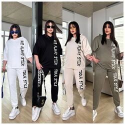 р.42 до 56р. Костюм жіночій вільного крою