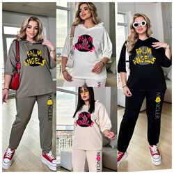 р.42 до 56р. Костюм жіночій вільного крою