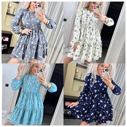 42,44,46,48,50,52,54 ніжна та романтична сукня