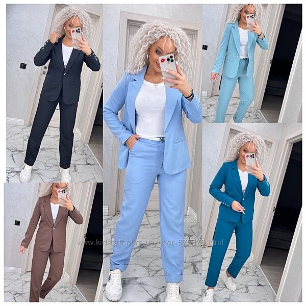 42-44, 46-48, 50-52, 54-56 костюм піджак та штани