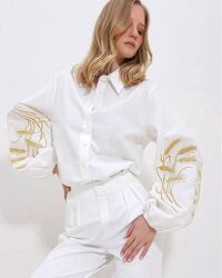 S, M, L рубашка вишиванка