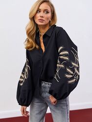 S, M, L рубашка вишиванка