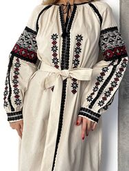 S, M, L Сукня з вишивкою вишиванка