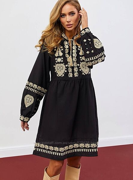 S, M, L сукня вишиванка Туреччина