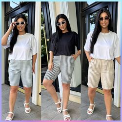 46-48, 50-52, 54-56, 58-60 прогулянковий костюм шорти та футболка