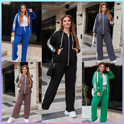 50-52, 54-56, 58-60 прогулочний костюм двунитка