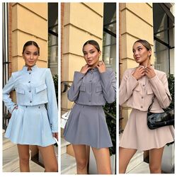 42-44, 46-48 костюм спідничка та жакет