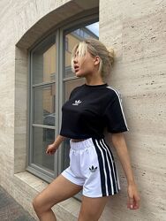 42-44, 44-46 костюм футболка шорти двунитка