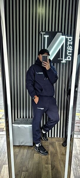M, L, XL, 2XL, 3XL, 4XL тринитка з начосом пеньє чоловічий костюм Турецька 