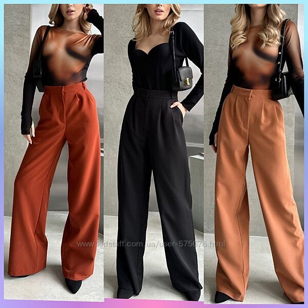 42-44, 46-48, 50-52 Трендові штани класика