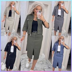 42-44, 46-48, 50-52 костюм Джинс котон з еластаном
